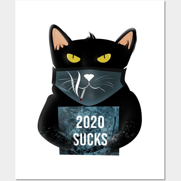 2020 Sucks Wall Art by Rishirt